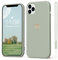 Mitetabo für Handyhülle iPhone 11 Pro Hülle Gold Liebesherz,Mädchen Case Weich Silikon Slim Stoßfest Kratzfeste Süßes Gold Love Schutzhülle für iPhone 11 Pro 5.8 Kupfer grün