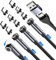 GUUGEI 5 in 1 ladekabel magnetisch USB C kabel [4Pack 1m+2m+2m+3m] 540° drehbares Handy-Schnellladekabel Universell für Typ C, Micro-USB und iProducts-Geräte Datenkabel aus Nylon