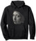 Mädchen mit Perle Ohrring Diagonale Streifen Anamorphe Pop Art Pullover Hoodie