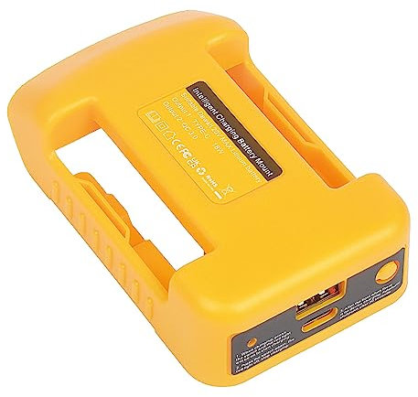 Battery Adapter for Dewalt 18V/20V Adaptor with USB-A Charger & Type-C Power Source Charger for Dewalt 20v 18V MAX Lithium Battery(Adapter Only)