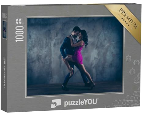 Puzzle 1000 Teile XXL „Feuriger Tango, modern interpretiert“ – aus der Puzzle-Kollektion Tanz, Menschen