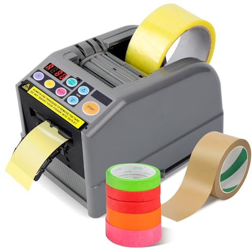 Ribbon Cutting Machine, 39.9 Inches Advanced Automatic Tape Dispenser, Ideal for Shipping, Gift Wrapping, Schools, Restaurants, Businesses, Homes