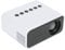 RajoNN LED Projector, Mini Portable Movies Projector 1080P for Laptop(yellow)