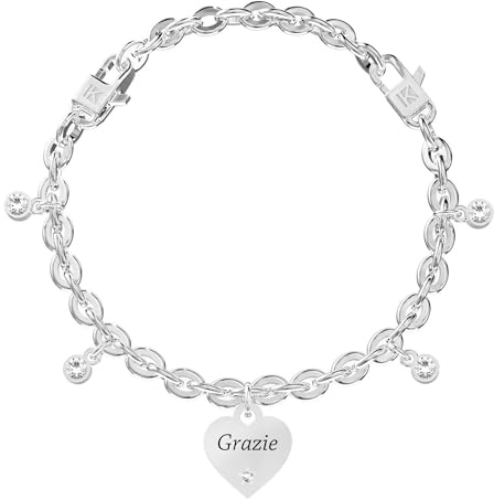 KIDULT - Bracciale Donna - Cuore | Grazie - 732279