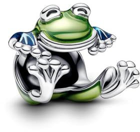 TCZNAF Climbing Frog Charms Bead -Anhänger für europäische Armbänder und Halsketten für Damen