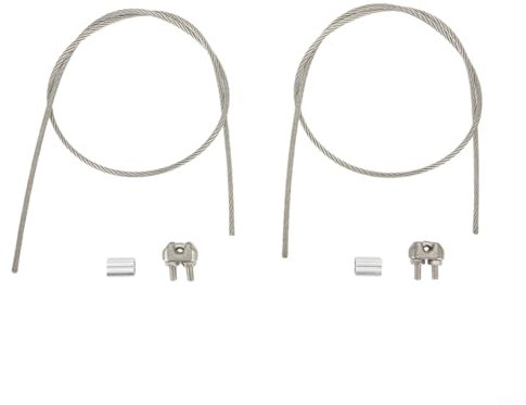 Edelstahlseil für Solarpanel Balkonhaken Optimale Belastbarkeit