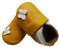 Mejale Weiche Sohle Leder Babyschuhe Lauflernschuhe Krabbelschuhe Kleinkind Kinderschuhe Hausschuhe Karikatur Schmetterling,19/20 EU, Braun,M