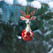 Weihnachtsbaumanhänger Weihnachtsdeko Buchstaben Weihnachten Hängende Cartoon Muster Christbaumschmuck Weihnachtsanhänger Auto Anhänger Weinachtsdekoratione für Kinder Freunde 2D (#REH-A)