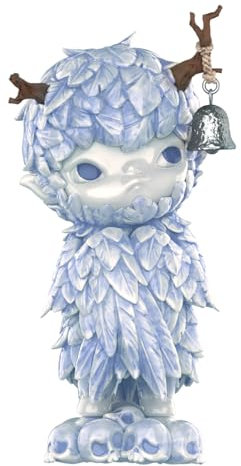 POP MART Hirono Ceramic Feather Figurine Premium Design Gifts for Women Fan-Favorite Collectible Chic Art Toy Action Figure