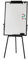 Tableau blanc effaçable avec chevalet trépied portable, hauteur réglable