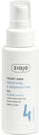 Baobab Plant Essentials Smoothing Hair Oil with Leaves Ziaja