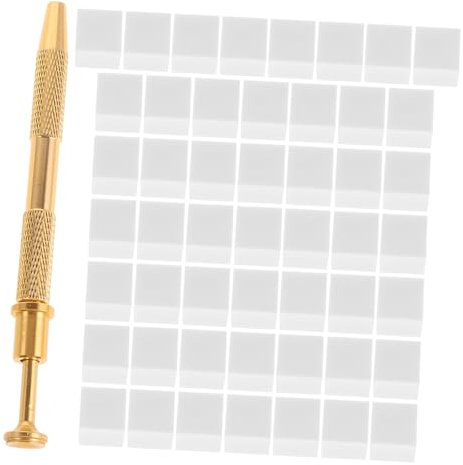 Ipetboom 50pcs Nail Art Sponge Tool Set Nail Sponges Gel Polish Brush Manicure Set for Women