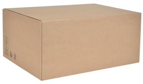 Carton d'emballage 45 x 30 x 35 cm (Lot de 15) de Démenagement - Boite Rangement Carton Réutilisables - boîtes en carton polyvalentes