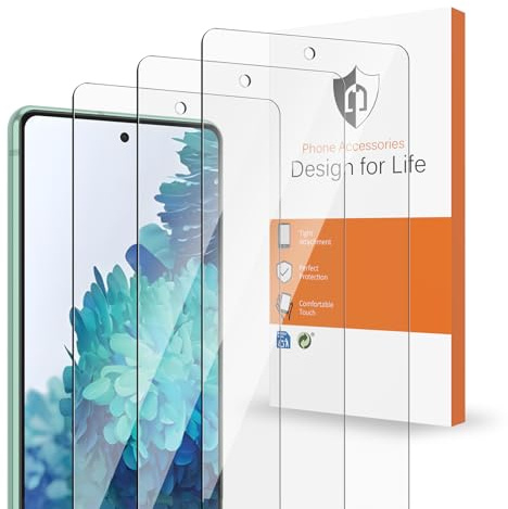 3er-Pack für Samsung Galaxy S20 FE Panzerglas, Extrem robuster Displayschutz, 0,33 mm Dünne, Ultraklare Handyfolie, Blasen- und Kratzfrei Schutz Glas für Samsung S20 FE 4G/5G 6.5 Zoll