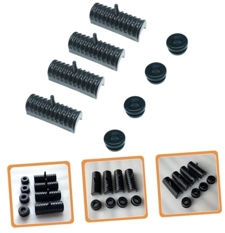 HEMOTON Set 1 Pz Boccole in Gomma Antiscivolo per Supporto Borsa da Sella Moto Cuscino Ammortizzante Resistente Accessorio Compatibile Moto per Sostituzione