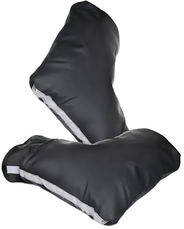 Motorrad Lenker Handschuhe,Fahrrad Warme Griffe Handschuhe,Thermohülle Für Fahrradlenker - Für Fahrrad Schneemobil Geländemotorrad Motorrad Roller Radfahren Winter Berg- und Straßenbereich Alltag