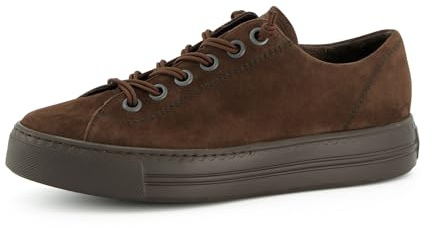 Paul Green Damen Frauen Low-Top Sneaker,Sportschuhe,Freizeitschuhe,Turnschuhe,Laufschuhe,schnürschuhe,schnürer,Business,BRAUN (BRAUN),40 EU / 6.5 UK