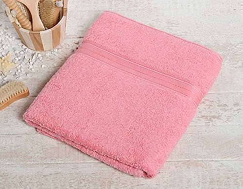 Floringo Handtuch Serie Exclusiv 600g/m² (rosa, Duschtuch 70x140)