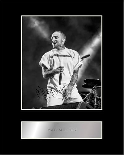 Foto mit Autogramm von Mac Miller mit Autogramm