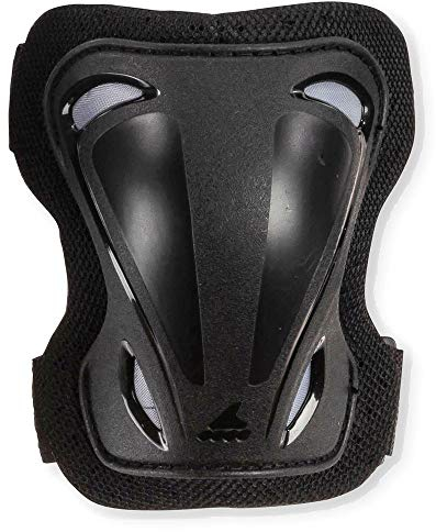Rollerblade Unisex – Erwachsene Skate Gear Ellenbogenschützer, Black, M