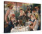PICANOVA – Pierre-Auguste Renoir – Luncheon of The Boating Party 60x40cm – Bild auf Leinwand – Premium Kunstdruck Auf 2cm Holz-Keilrahmen Für Schlaf- Und Wohnzimmer – Klassische Kunst