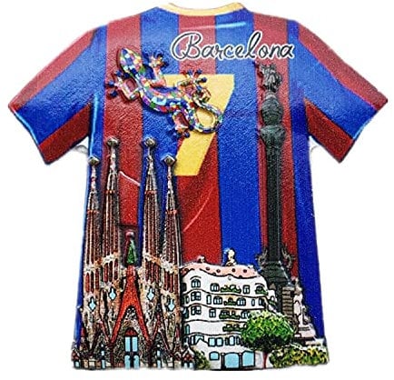 Weekino Barcelona Football Spain Magnet Travel Souvenir 3D Resin Collection Gift Fridge Refrigerator Magnet