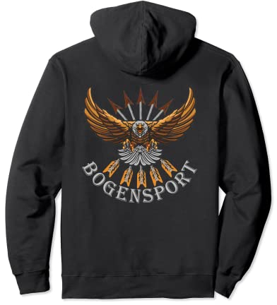 Sportpfeil und-Adler Kleidung für Bogenschießen , Bogensport Pullover Hoodie