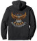 Sportpfeil und-Adler Kleidung für Bogenschießen , Bogensport Pullover Hoodie