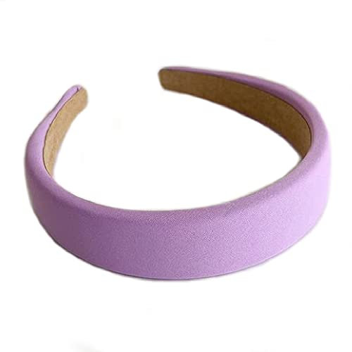 CERCHIETTO FERMA CAPELLI DONNA TURBANTE ELEGANTE CERIMONIA FESTA PARTY VIOLA Brillabenny (LILLA)