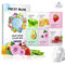 6 Stück Gesichtsmasken Set Probuk 6 Typen Frucht Gesichtsmaske, Feuchtigkeitsspendende Tuchmasken Gesicht, Masken Beauty, Daily Care für Jeden Hautzustand Strahlende Haut und Einen Glow-Effekt