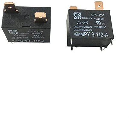 LABDIP Piezas y recambios 1 Uds MPY-S-112-A relé de Placa Base de Aire Acondicionado 12V 25A Accesorios electrónicos