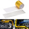 Blueshyhall Hitzeschutzband Auspuff, 5M x 5cm Auspuffband Hitzebeständig Widersteht bis zu 450 Grad Celsius, Auspuffband Selbstklebend mit 6 Kabelbinder für Auto Motorrad Krümmer (Gold)