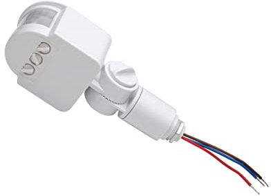Veemoon Infrarot-Sensorlicht nontendo LED-Licht Bewegungsmelder im Außenbereich Körper Sport Bewegungssensor Infrarot-Sensor-Controller Pir draussen Bewegungslichter elektronisch Weiß