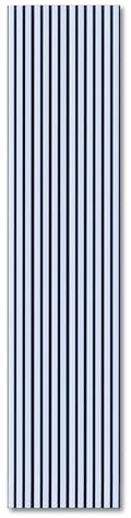 KAISER plastic® Akustikpaneele | Farbe: Pastellblau | Wandpaneele in verschiedenen Formaten | Lamellenwand in Pastellfarbe | moderne Wandverkleidung (240 x 60 cm - 1 Stk.)