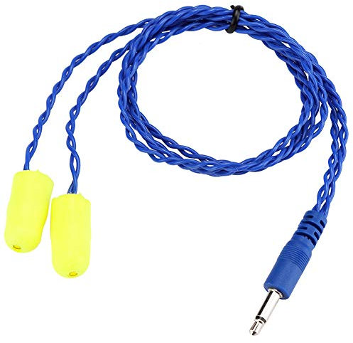 Cryfokt Racing Radio Earbuds, Enhanced Audio Rugged Foam Stereo Earbud Speakers for Hearing Noise Reduction, 3.5mm Ear Bud Strong Wire Noise Reduction Foam Earbuds