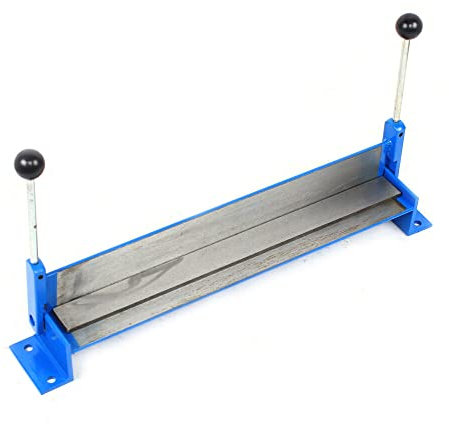 Blechbiegemaschine, 760 mm Abkantmaschine, Biegewinkel 0-90 Grad, Abkantbank, Metallbieger manuelle Blechbearbeitung Abkantpresse