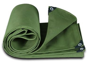 Bâche imperméable robuste de 3 x 6 m avec œillets pour camping, auvent, tente, voiture, toit, bateau, housse de protection multifonction pour une utilisation en extérieur