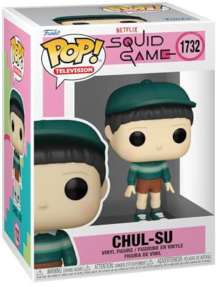 Funko Pop! Television: Squid Game S3 – Chul-Su - Le Jeu du Calamar - Figurine en Vinyle à Collectionner - Idée de Cadeau - Produits Officiels - TV Fans