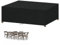 VANSHEIM Lounge Abdeckung Wasserdicht Abdeckung Gartenmöbel Schutzhülle Gartenmöbel Abdeckplane Wasserdicht 420D Oxford Abdeckhauben Hüllen Für loungemöbel,Gartentisch Abdeckung 250x100x80cm