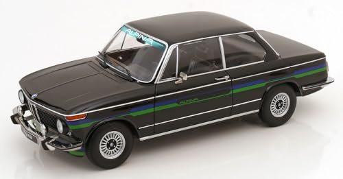 KK Scale KKDC120105-2002 Alpina 2.Series Black 1974 - maßstab 1/12 - Modellauto