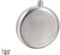 DECHOUS Krug Flache Wasserflasche Isolierbecher Isolierter Kaffee-reisebecher Hydro Runder Flachmann Für Herren Getränke Tragbare Flasche Container Trinkbeutel Wein Rostfreier Stahl Silver