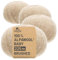 HANSA-FARM |Alpawool 100% Baby Alpaka Brushed 200g Set (4 x 50g) leichte und kratzfreie Wolle zum Stricken & Häkeln - NFA02 Beige