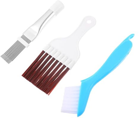 Alipis 1Ensemble Nettoyage pour Climatisation et Radiateur de Outils Brune Inoxydable pour Éliminer Saleté