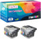 LC539 Ink Cartridges Compatible with Brother DCP-J100 J105 Printers, High-Yield Ideal for High-Volume Printing (2 Set)