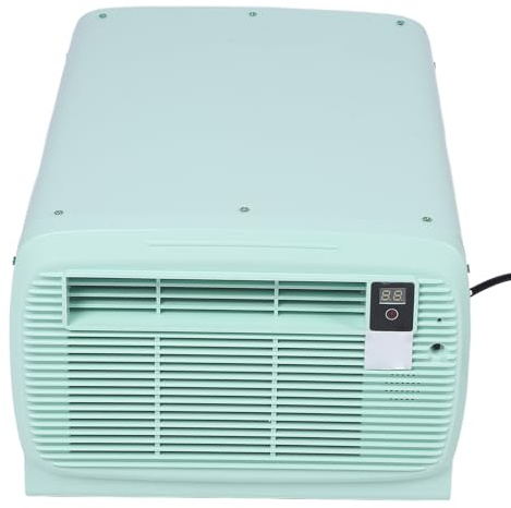 Walfront Tragbare Klimaanlage Kleiner Wohnmobil Luftkühler 61~90 ° F Kühlung Für Innenräume Im Freien Räume Schlafmodus Fernbedienung 3 Lüftergeschwindigkeiten (EU -Stecker 220 V)