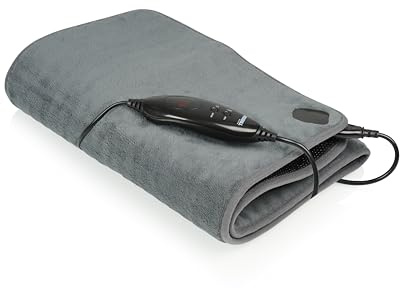Tristar Elektrische Stuhlauflage - 110x40 cm - 6 Heizstufen - 90 Min Timer - Abnehmbarer Regler - Waschmaschinenfest - Schnelle Erwärmung - Rutschfest & Verstellbar - BW-4772