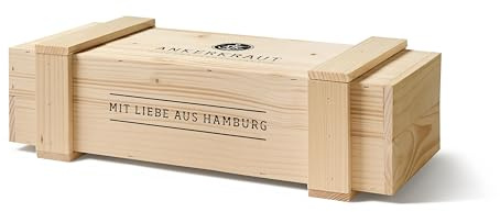 Ankerkraut Deluxe Adventskalender 2025, 23 Korkengläser plus köstliche Überraschung inkl. Rezepte, Holzkiste zum Wiederverwenden, 53,5 x 23,5 x 15,0 cm, Gewürze als Geschenk für Frauen & Männer