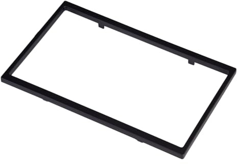 Radio Case Frame - Multimedia Player Black Frames | 100mm Thick Car Stereo Radio Mount Frame Trim, 2 Din Case Ŕadio Media Player,Car Řadio Metal F́rame, Dual-spindle Vehicle Mounting Accessories,