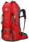 Bseash 60L Wasserdichter leichter Wanderrucksack mit Regenschutz, Outdoor Sport Tagesrucksack Multifunktions Reisetasche für Klettern Camping Reisen (Rot)