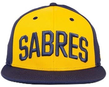 adidas Buffalo Sabres 2019/20 NHL Flat Brim Snapback Cap, One Size